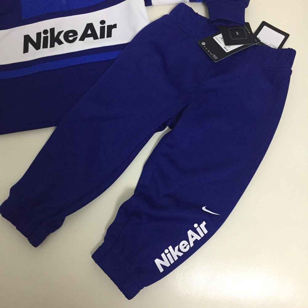 Nike Air blue camo active pants set 0062 - Picture 4 of 8